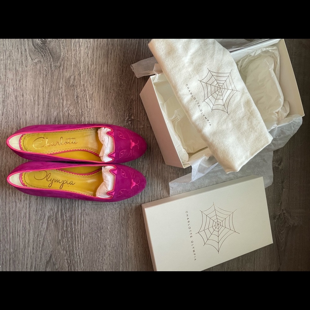 Charlotte Olympia Kitty shoes flats
